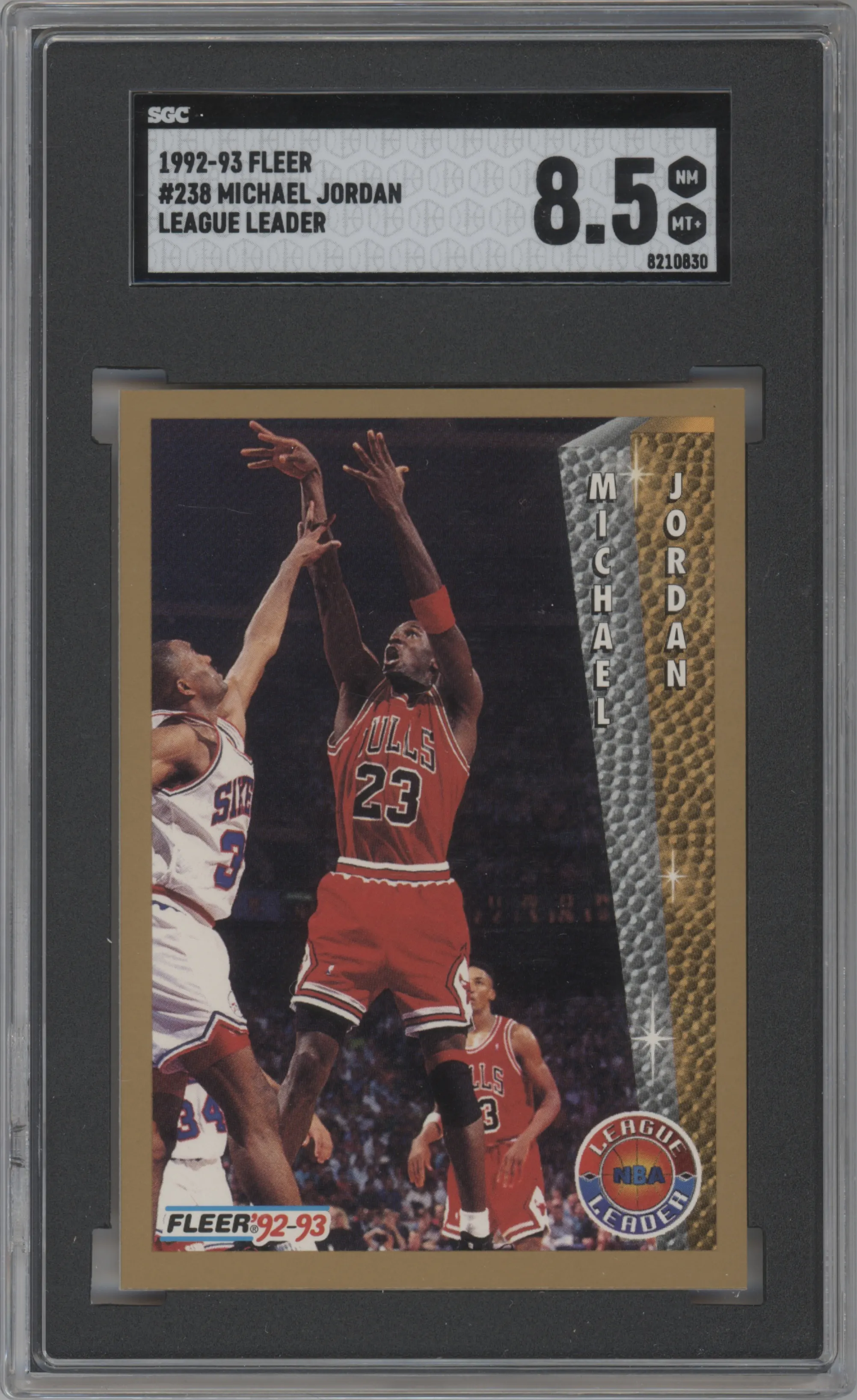 1992 Fleer Michael Jordan SGC 8.5