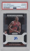 Scottie Barnes  from the 2021-22 Panini Prizm  set graded by PSA and given an overall grade of 10.
