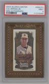 Cal Ripken Jr. from the 2024 Topps Allen & Ginter set graded by PSA and given an overall grade of 9.