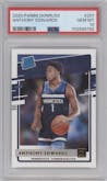 Anthony Edwards from the 2020-21 Panini Donruss set graded by PSA and given an overall grade of 10.