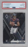 C.J. Stroud from the 2023 Panini Phoenix set graded by PSA and given an overall grade of 10.