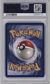 Aerodactyl from the 1999 Pokemon set graded by PSA and given an overall grade of 7.