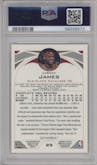 LeBron James from the 2004-05 Topps Chrome set graded by PSA and given an overall grade of 9.