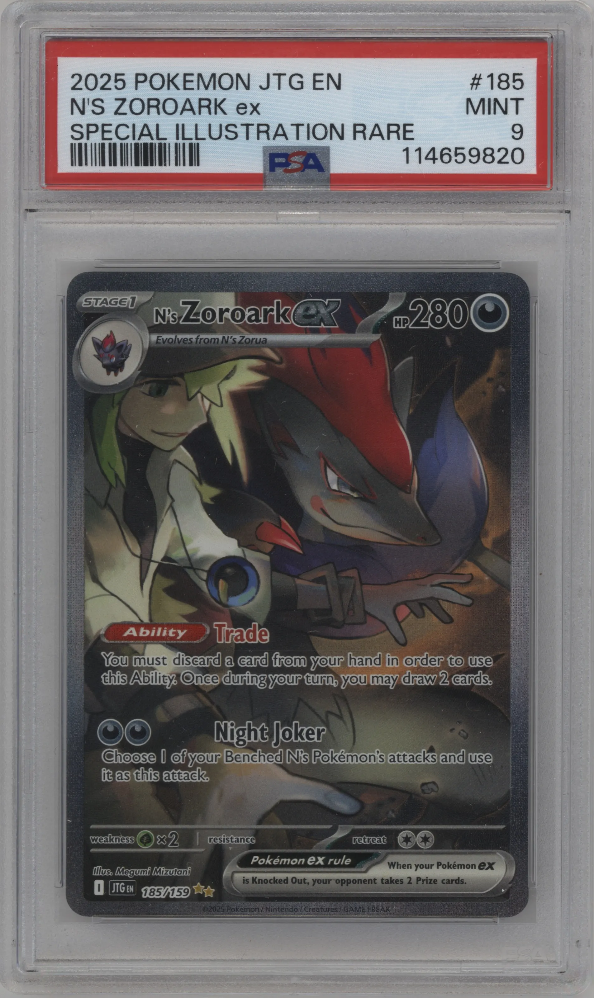 N's Zoroark ex