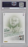 Jaylen Brown from the 2016-17 Panini Prestige  set featuring a Horizon parallel graded by PSA and given an overall grade of 10.