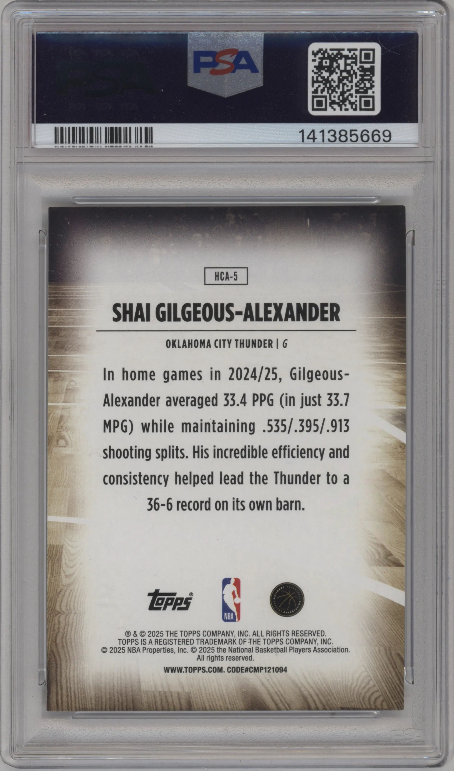 Shai Gilgeous-Alexander