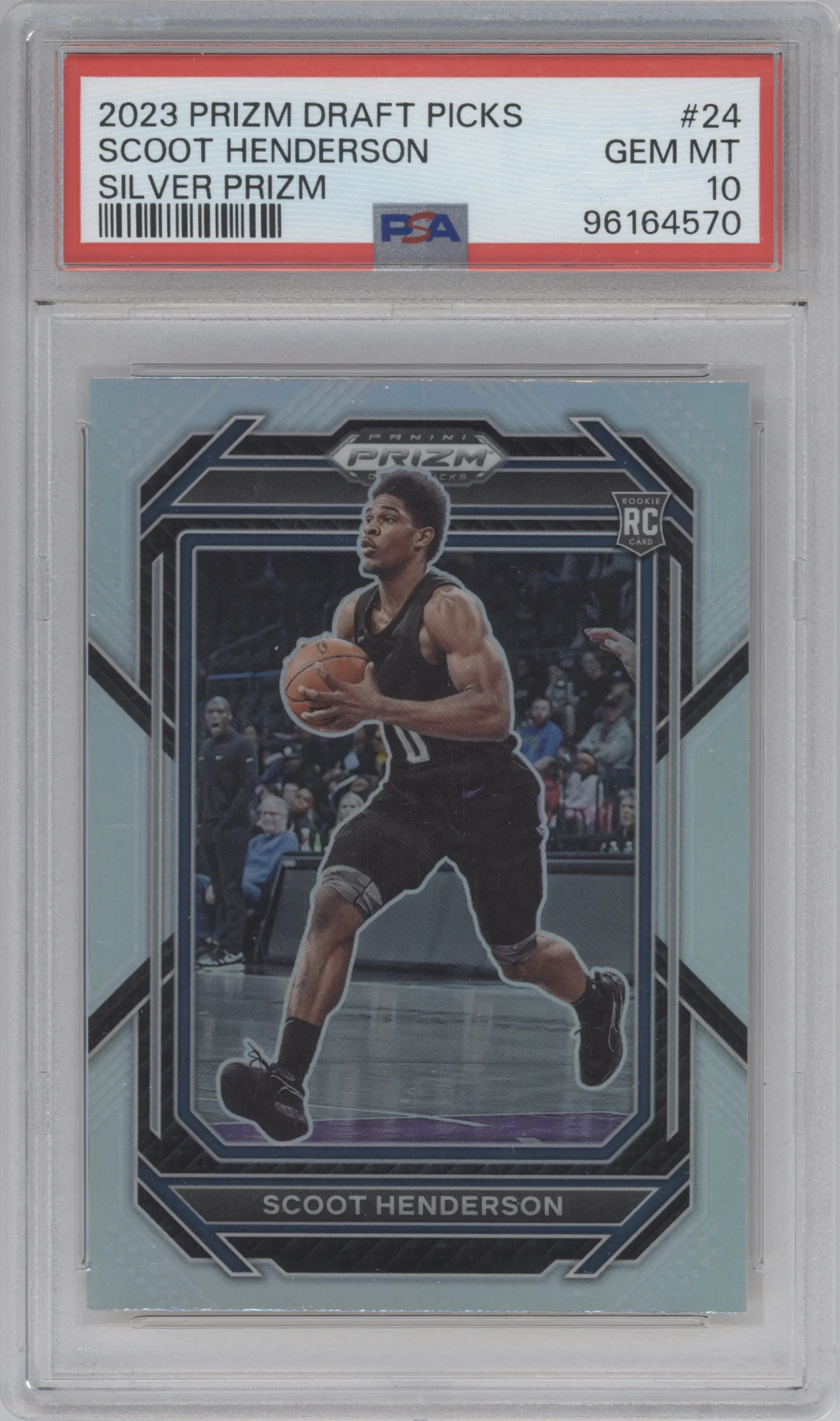 2023 Panini Prizm Draft Picks Scoot Henderson Silver Prizm PSA 10