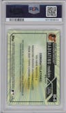 Adley Rutschman from the 2023 Topps Chrome set graded by PSA and given an overall grade of 10.