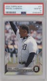Miguel Cabrera from the 2022 Topps Now set graded by PSA and given an overall grade of 10.