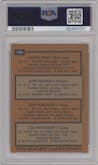 Garth Iorg/Dave Oliver/Sam Perlozzo/Lou Whitaker from the 1978 Topps set graded by PSA and given an overall grade of 8.