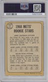 Jerry Koosman/Nolan Ryan from the 1968 Topps set graded by PSA and given an overall grade of 4.