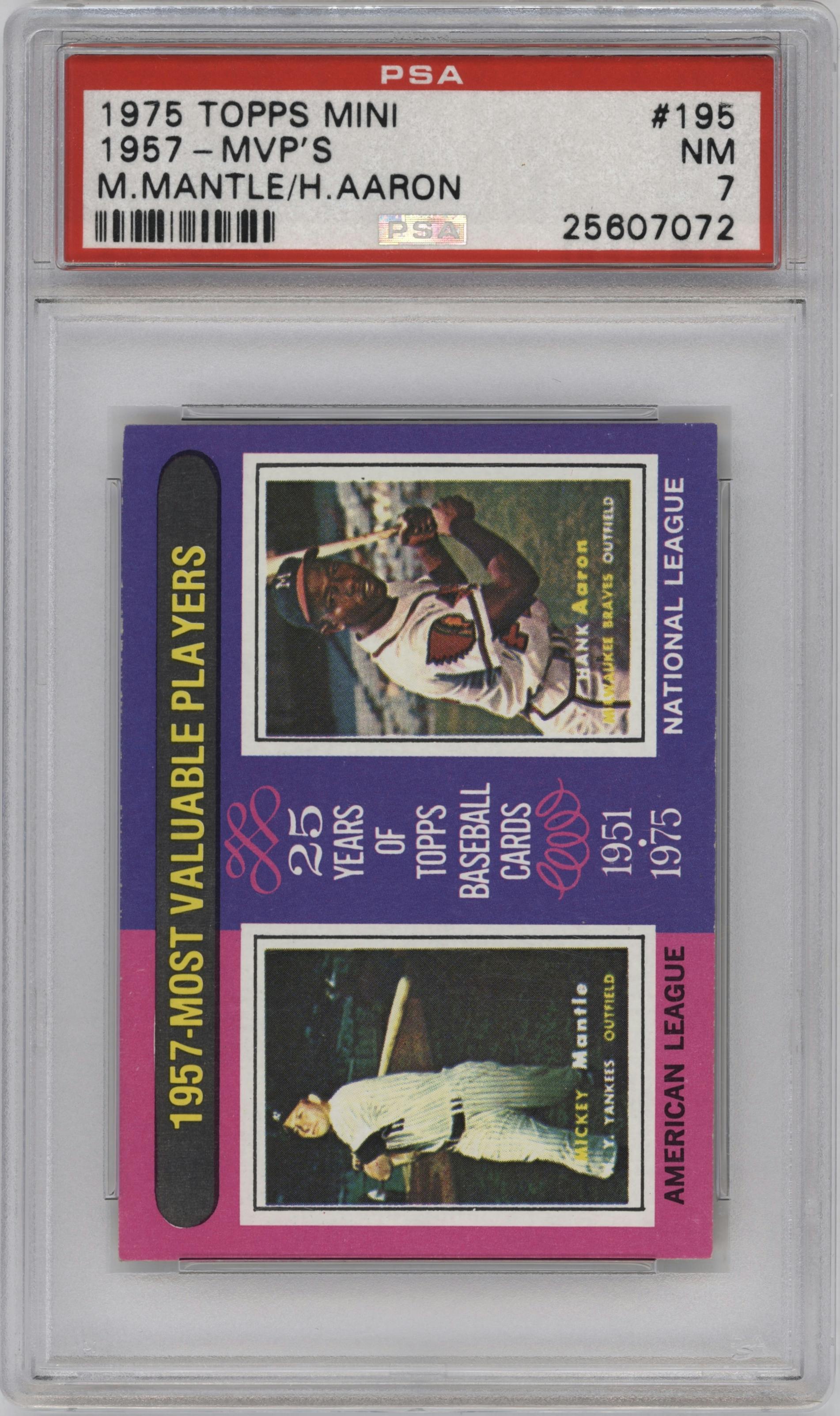 Mickey Mantle/Hank Aaron