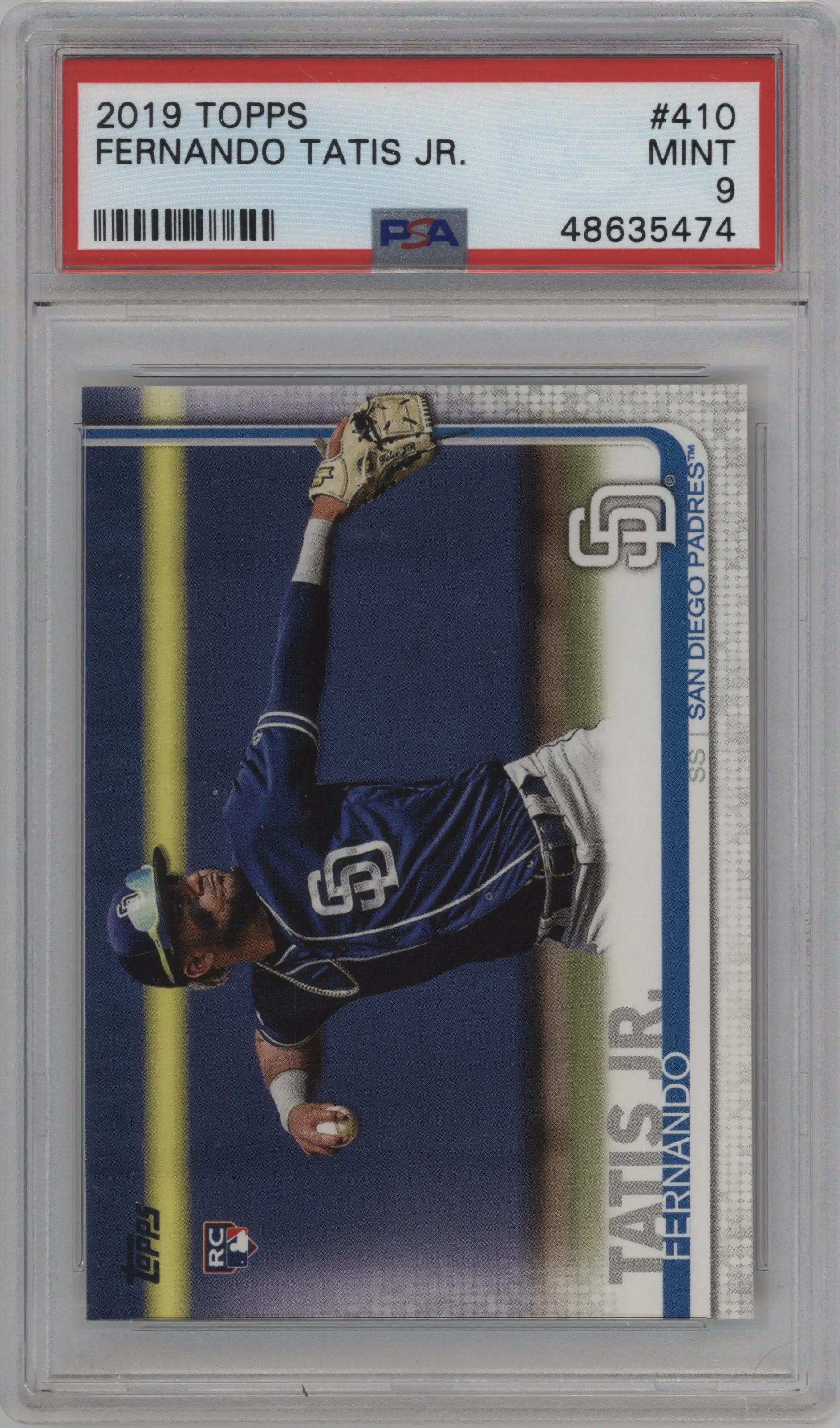 2019 Topps Series 2 Fernando Tatis Jr. PSA 9