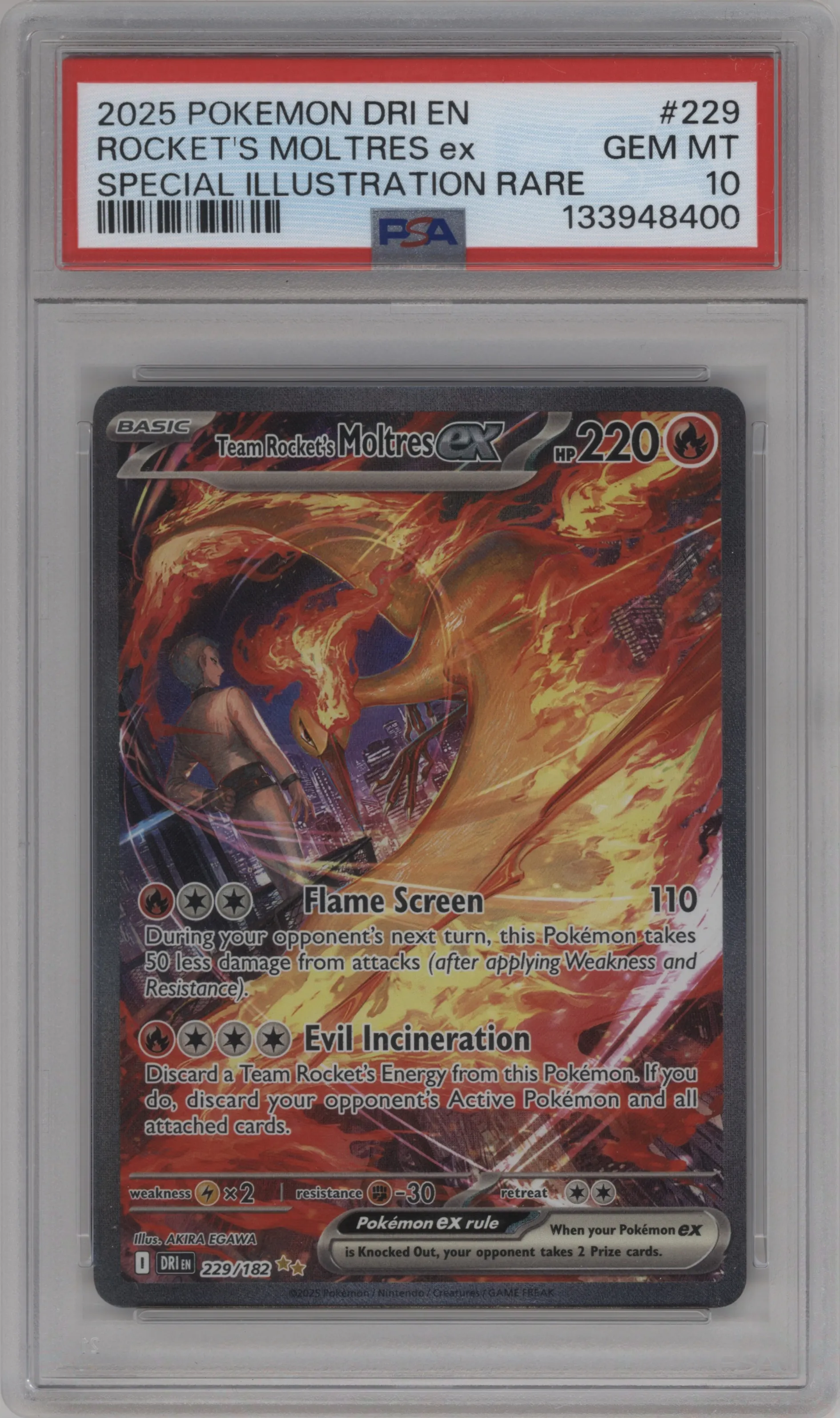 Team Rocket's Moltres ex