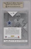 Dak Prescott from the 2016 Panini Donruss Elite set featuring a Orange parallel graded by Beckett and given an overall grade of 9.5.