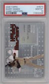 Barry Bonds	 from the 2006 Topps set graded by PSA and given an overall grade of 10.