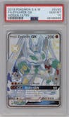 Zygarde GX from the 2019 Pokemon S&M  set graded by PSA and given an overall grade of 10.