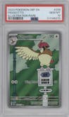 Pidgeotto from the 2023 Pokemon SV set graded by PSA and given an overall grade of 10.