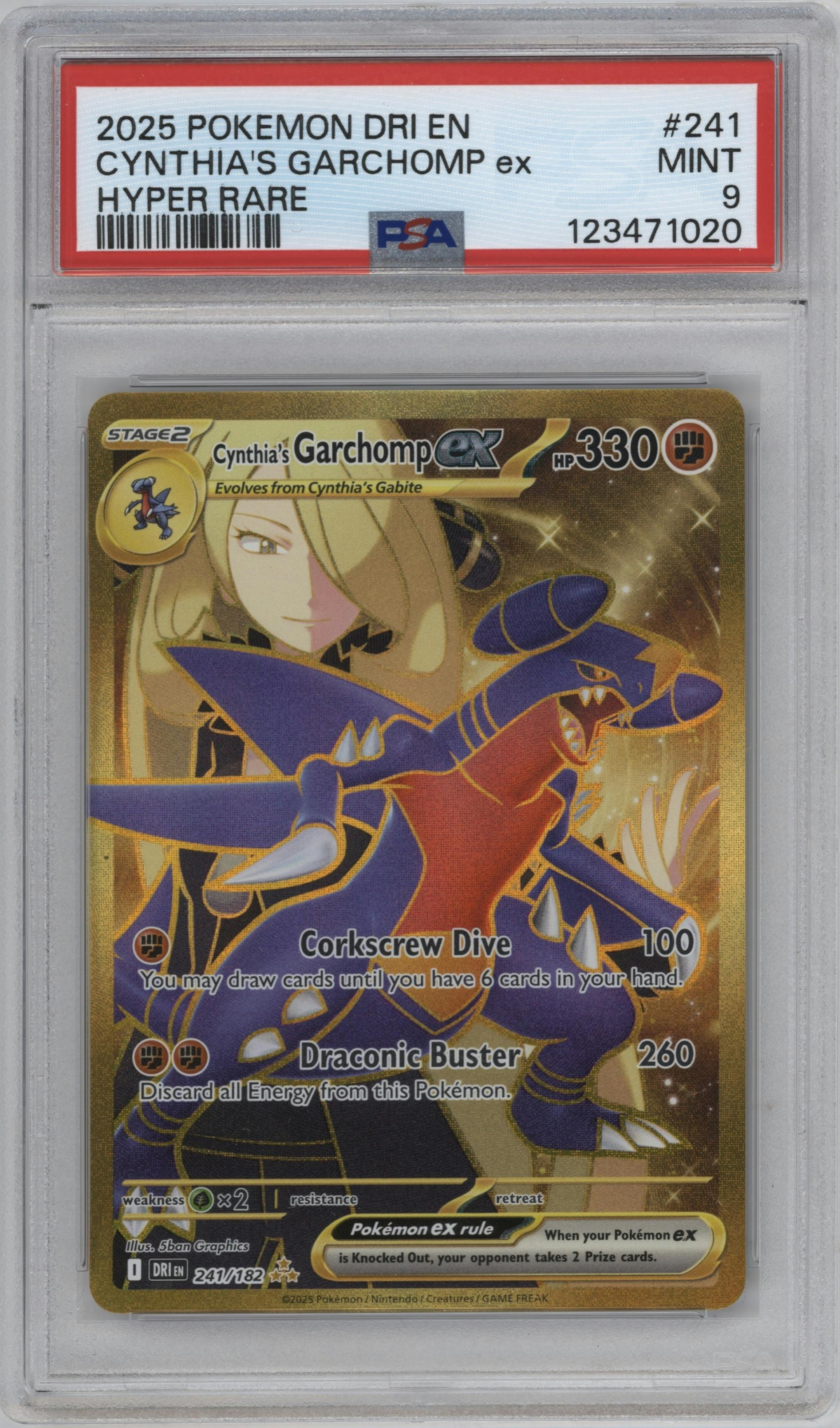 Cynthia's Garchomp ex