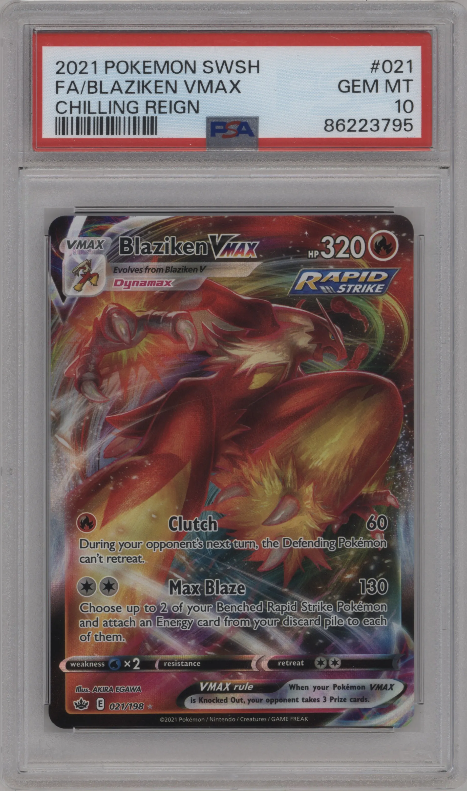 Blaziken VMAX