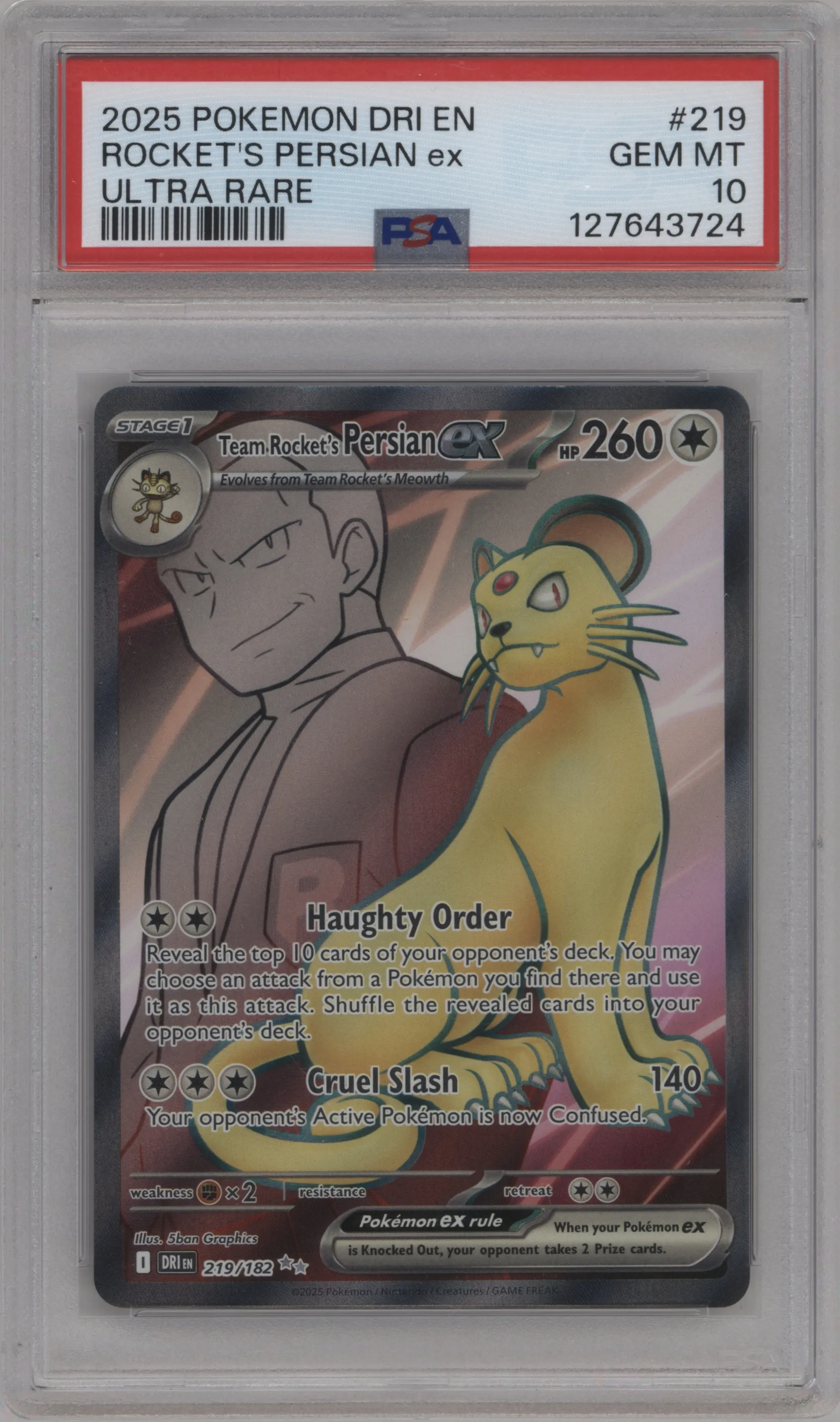 Team Rocket's Persian ex