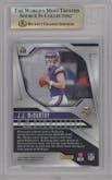J.J. McCarthy from the 2024 Panini Prizm set graded by Beckett and given an overall grade of 9.5.