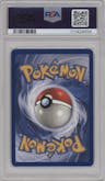 Moltres from the 1999 Pokemon set graded by PSA and given an overall grade of 7.