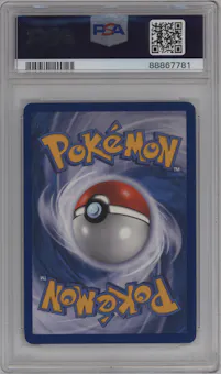 Gengar from the 2010 Pokemon HG & SS set graded by PSA and given an overall grade of 10.