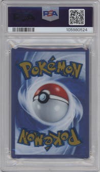 Mew ex from the 2023 Pokemon SV set featuring a Ultra-Premium Collection parallel graded by PSA and given an overall grade of 10.