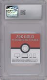 Pikachu from the 2023 Pokemon Candy Stickers set graded by CSG and given an overall grade of 9.