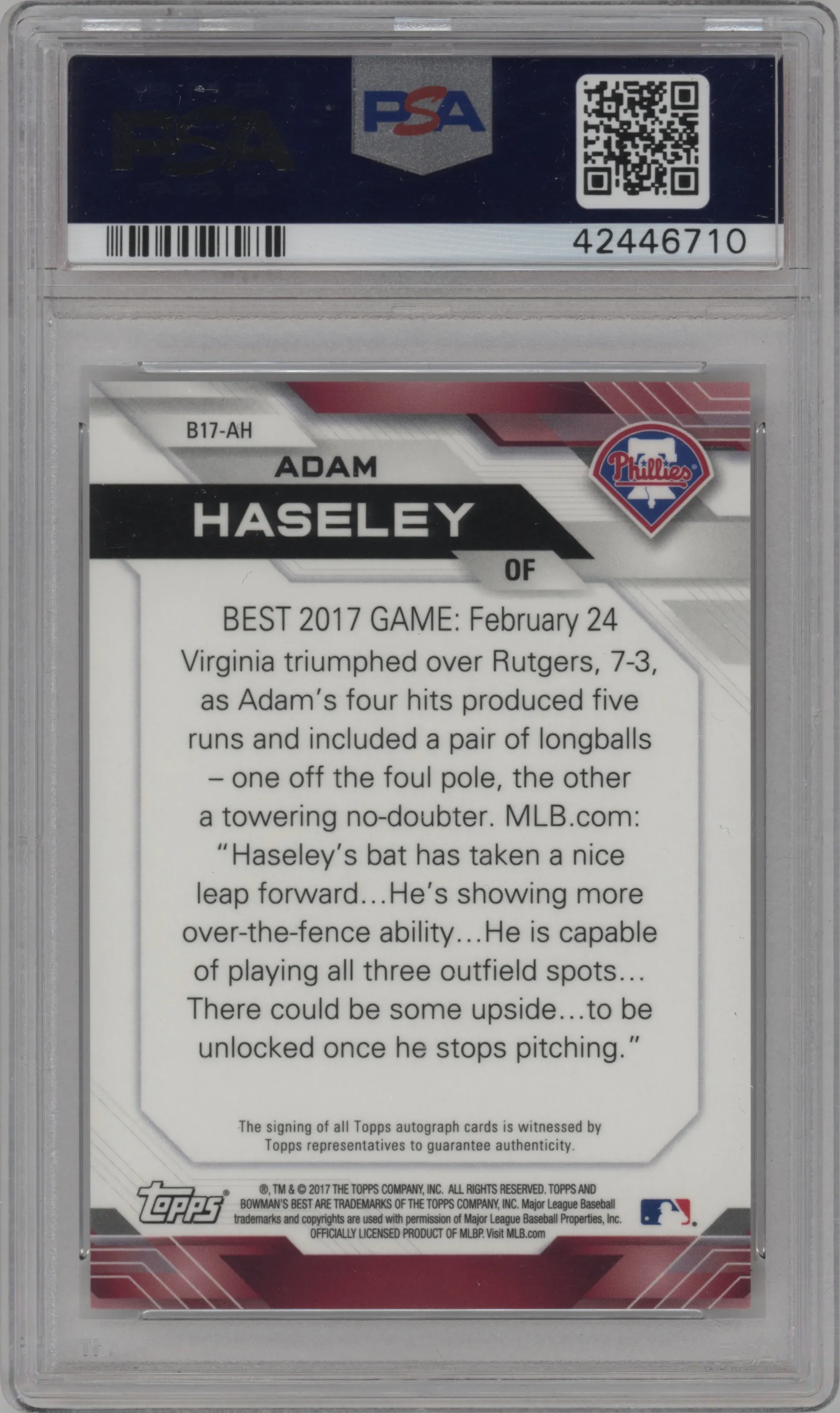 Adam Haseley