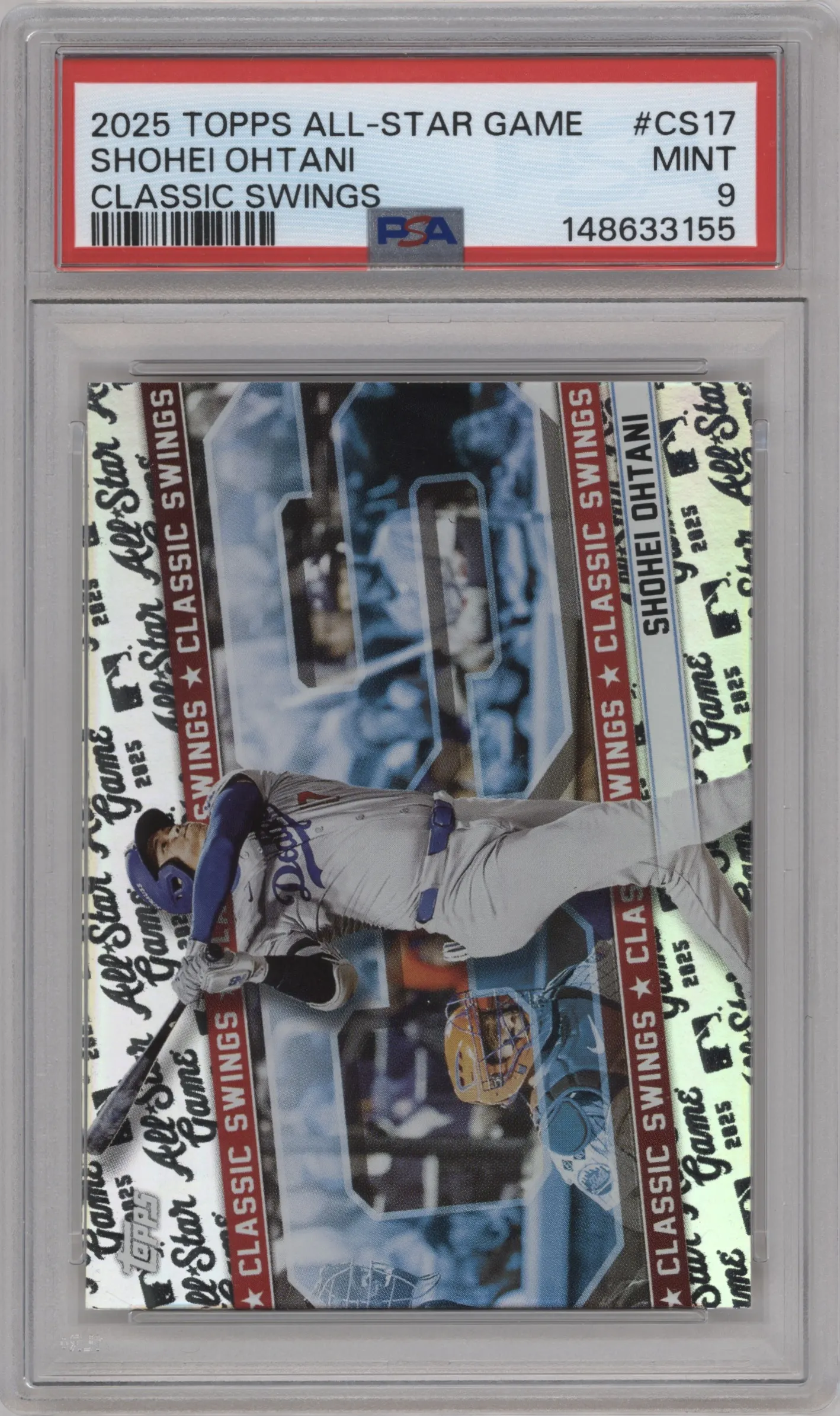 2025 Topps All Star Game Classic Swings Shohei Ohtani #CS-17 PSA 9