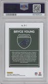 Bryce Young from the 2023 Panini Donruss set graded by PSA and given an overall grade of 10.