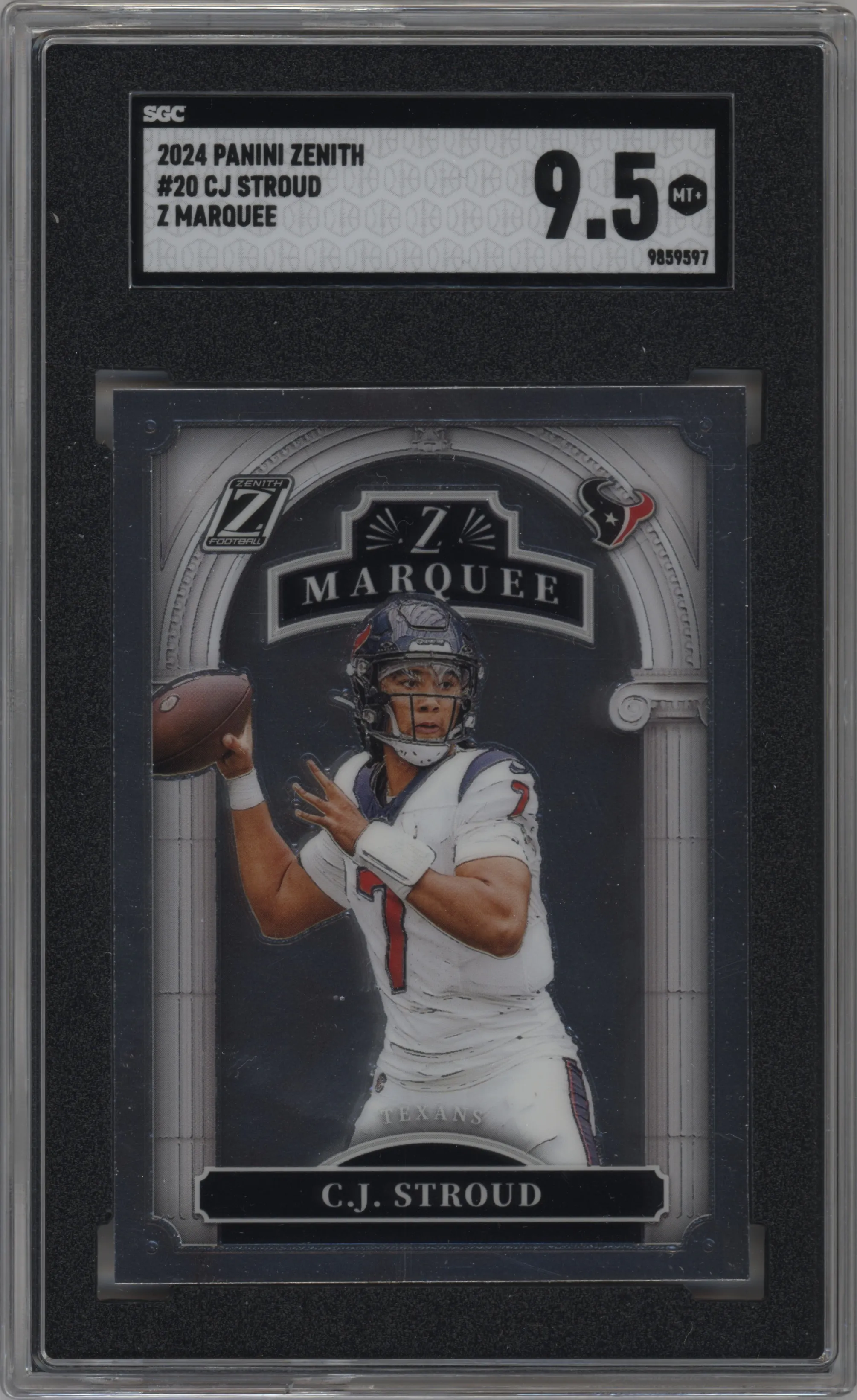 2024 Panini Zenith Z Marquee C.J. Stroud SGC 9.5