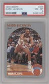 Mark Jackson from the 1990-91 NBA Hoops set graded by PSA and given an overall grade of 8.