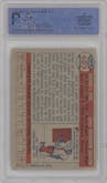 Dick Hyde from the 1957 Topps set graded by PSA and given an overall grade of 6.