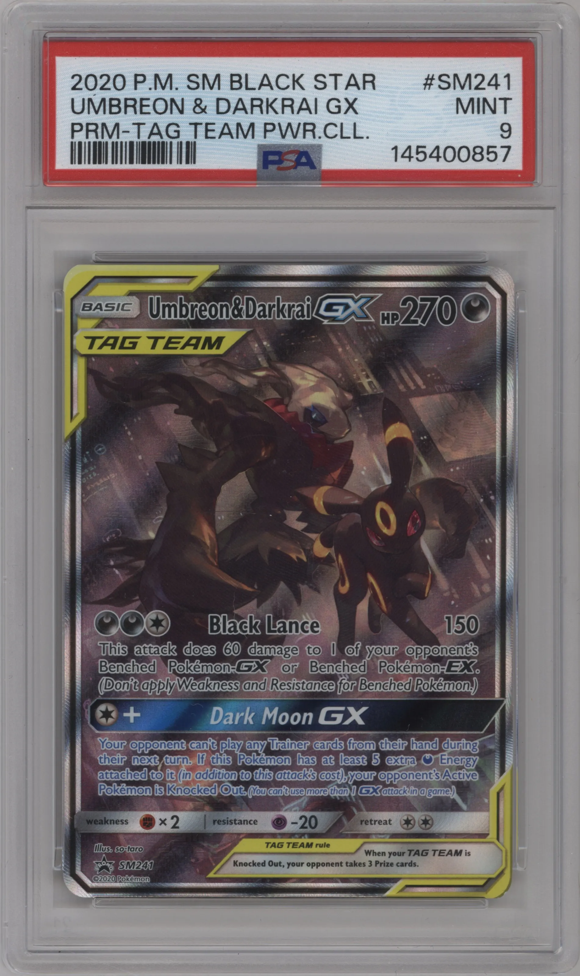 Umbreon/Darkrai GX