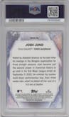 Josh Jung from the 2023 Topps Series 2 set graded by PSA and given an overall grade of 10.