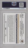 Jackson Chourio from the 2024 Topps Chrome Update Sapphire Edition set featuring a Gold Refractor parallel graded by PSA and given an overall grade of 9.