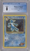 Misty's Golduck from the 2000 Pokemon GH set graded by CSG and given an overall grade of 8.
