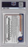 Luisangel Acuna from the 2024 Bowman Chrome Mega Box set graded by PSA and given an overall grade of 9.