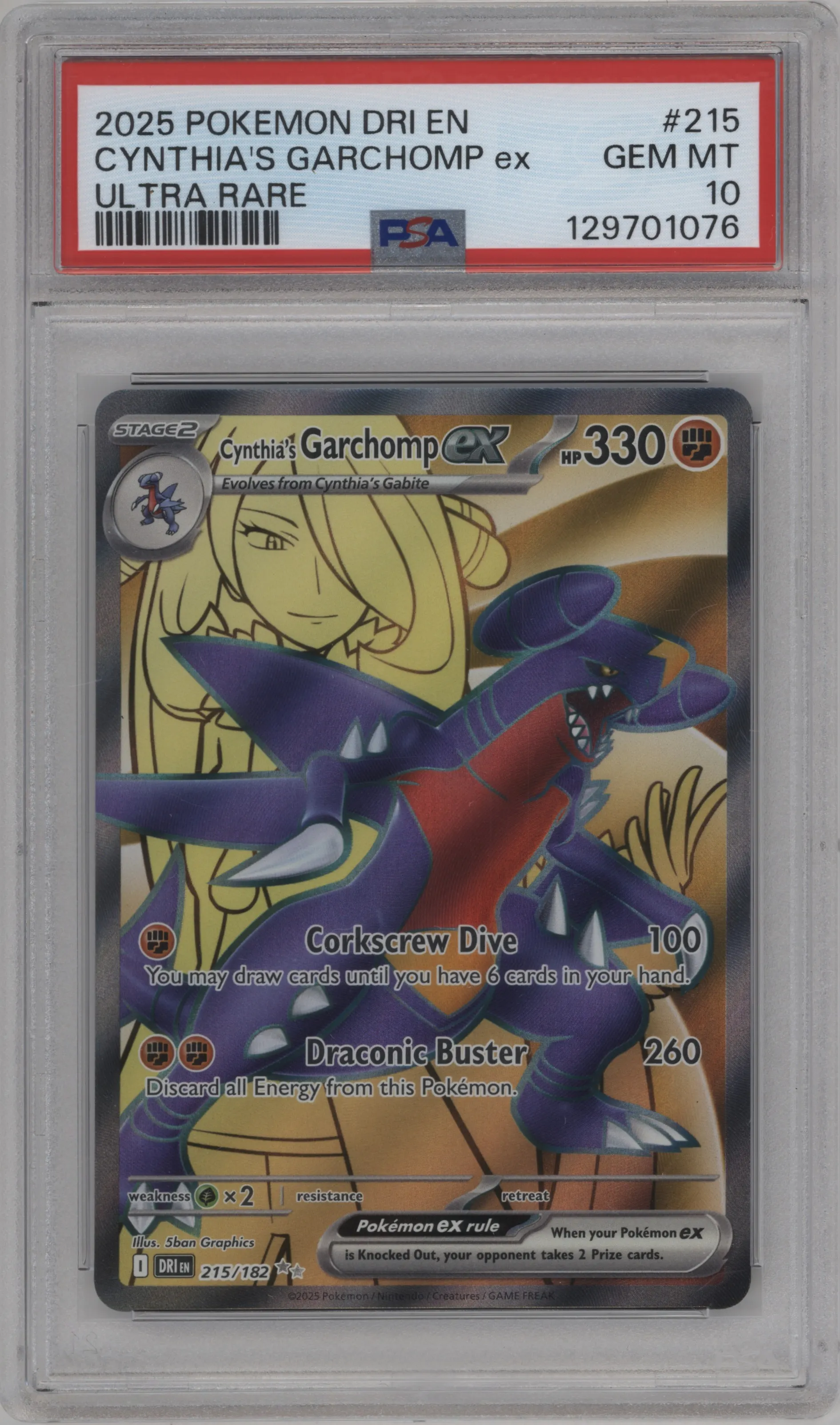 Cynthia's Garchomp ex