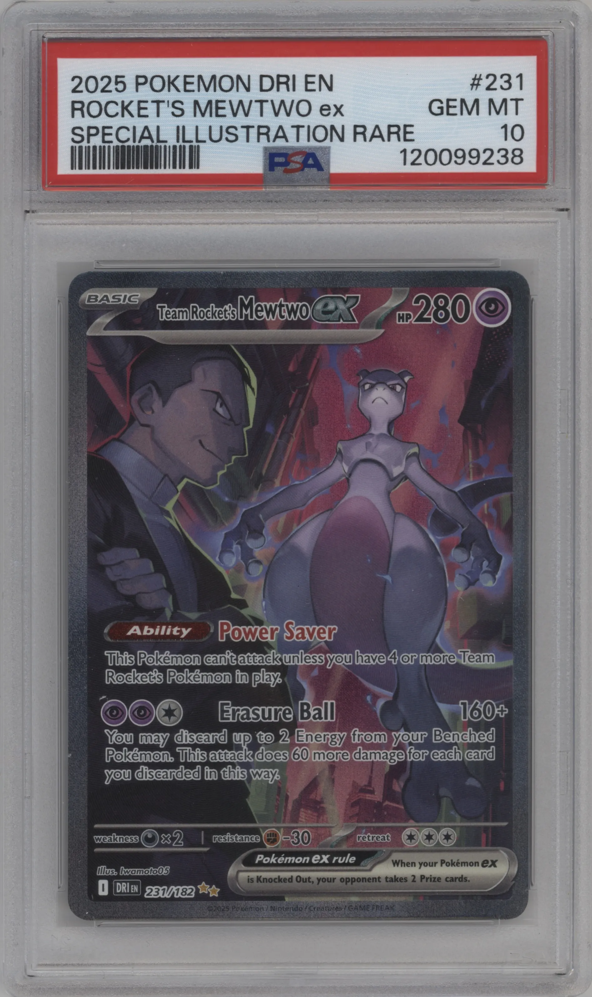 Team Rocket's Mewtwo ex