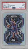 Cade Cunningham from the 2021-22 Panini Prizm  set featuring a Silver Prizm parallel graded by PSA and given an overall grade of 9.