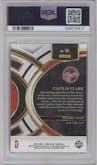 Caitlin Clark from the 2024 Panini Select WNBA set graded by PSA and given an overall grade of 10.