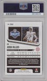 Josh Allen from the 2018 Panini Score set graded by PSA and given an overall grade of 10.