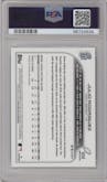 Julio Rodriguez from the 2022 Topps Complete Factory Set set graded by PSA and given an overall grade of 10.