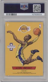 Kobe Bryant from the 2013-14 Panini Innovation set graded by PSA and given an overall grade of 9.