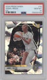 Angel Reese  from the 2024 Panini Prizm WNBA set featuring a Ice Prizm parallel graded by PSA and given an overall grade of 10.