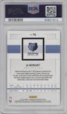 Ja Morant from the 2019-20 Panini Chronicles  set featuring a Pink parallel graded by PSA and given an overall grade of 10.